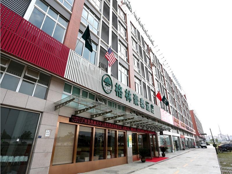 Greentree Inn Zhejiang Jiaxing Zhongan Business Hotel Kültér fotó