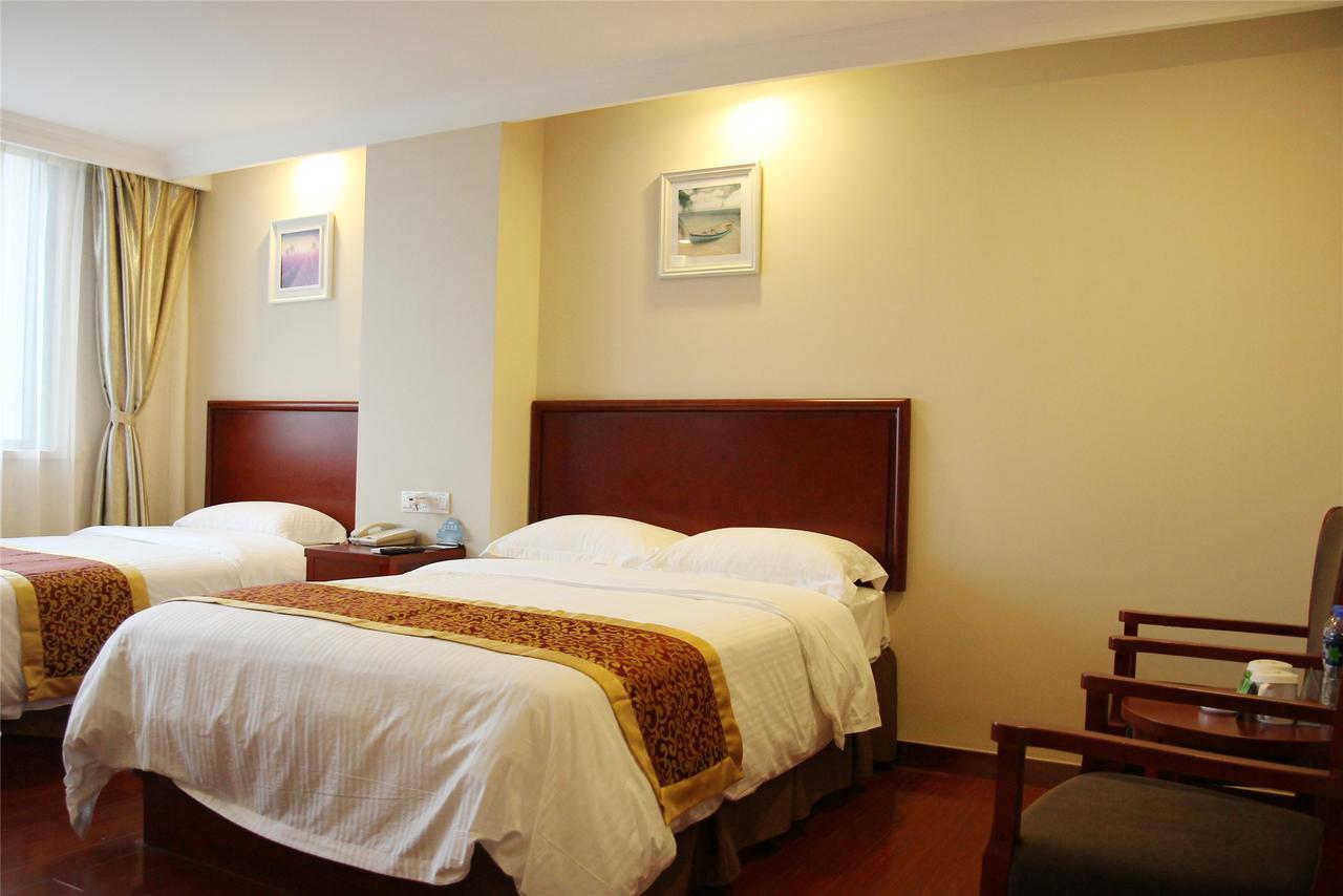 Greentree Inn Zhejiang Jiaxing Zhongan Business Hotel Kültér fotó
